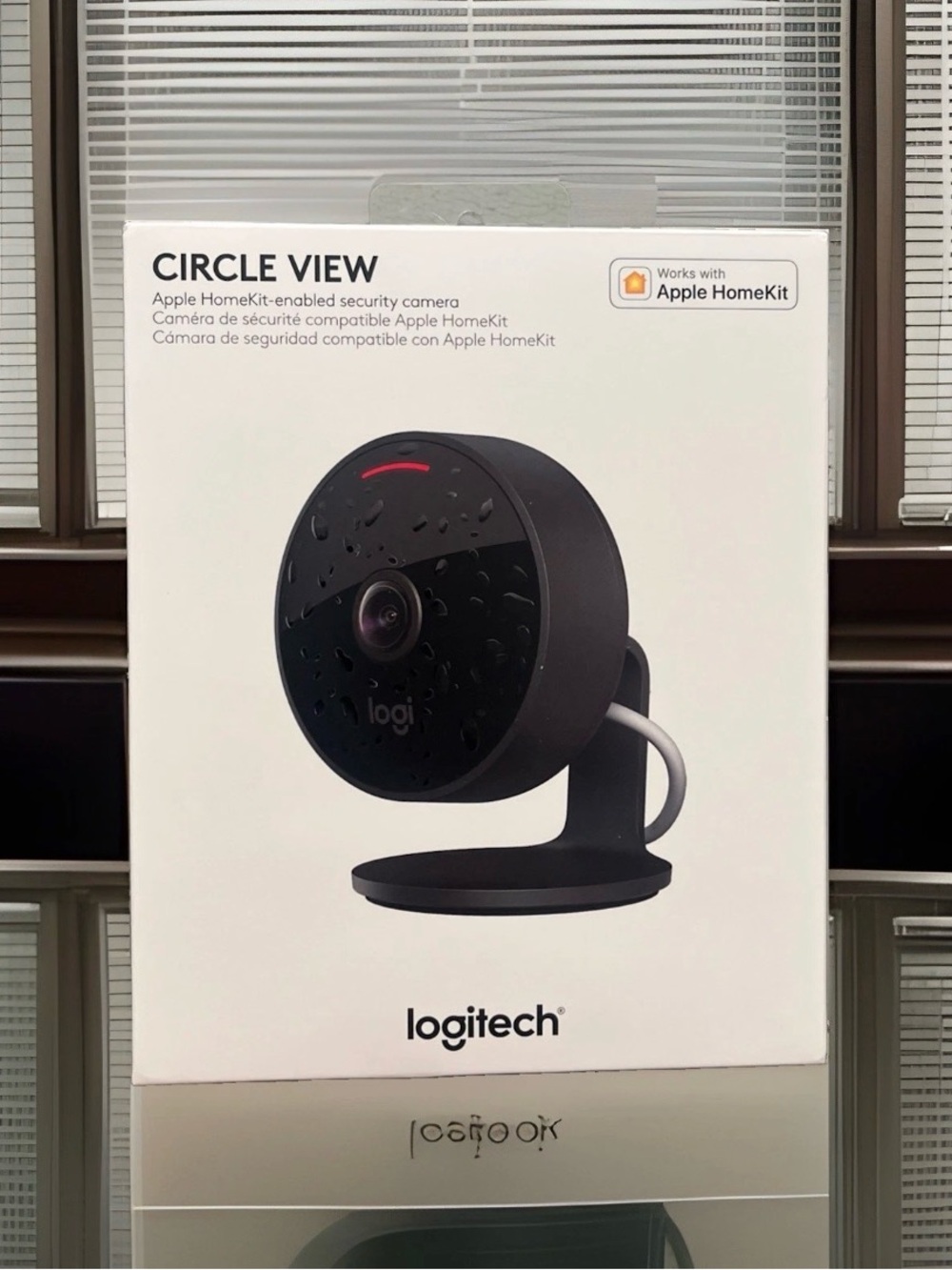 Logitech Circle View Smart Camera — Black Indoor/Outdoor